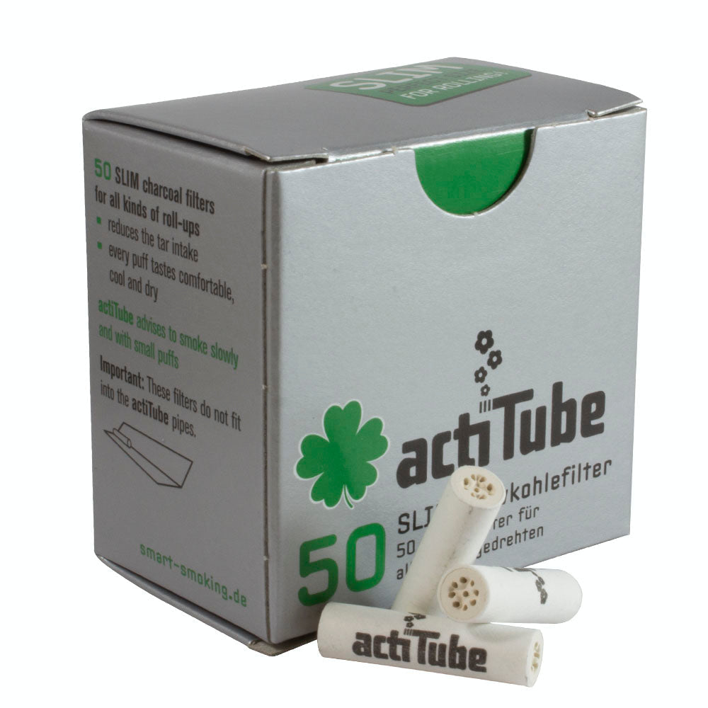 Actitube - filtros actitube slim 50 unidades