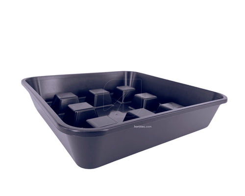 Plato cuadrado elevado 20/22 (50 uds)