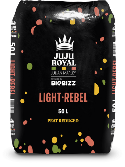 Sustrato light rebel 50l juju royal biobizz