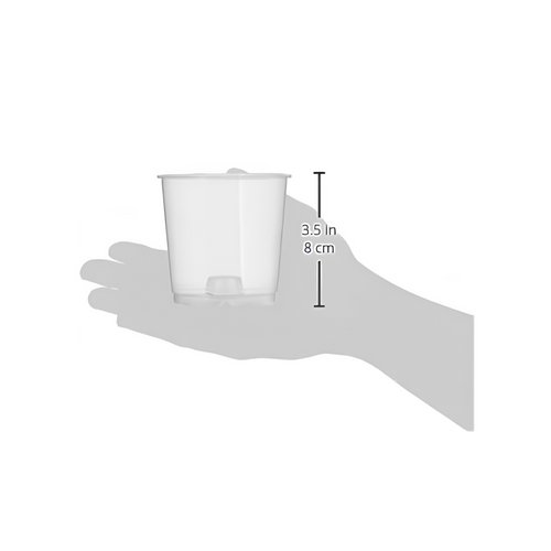 Clear 9 cm Orchid Pots GROWTH TECHNOLOGY