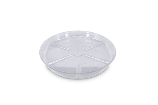 Plato redondo plástico transparente vdl
