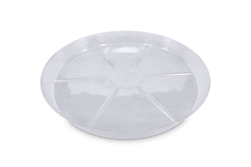 Plato redondo plástico transparente vdl
