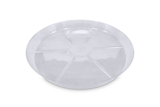 Plato redondo plástico transparente vdl