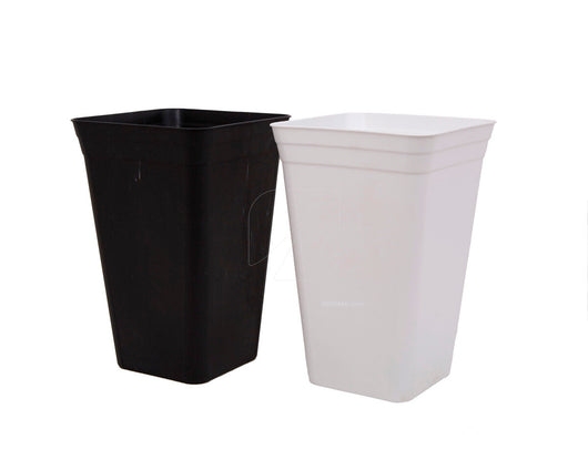 Maceta antiestres blanca 26 x 40 cm 18 l