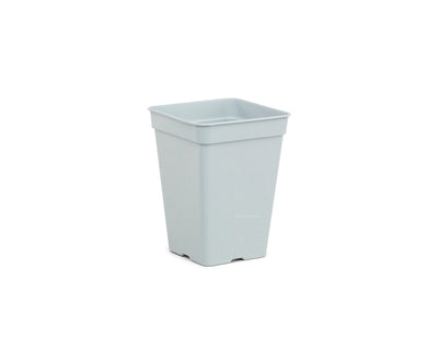 Maceta cuadrada blanca 15 x 15 x 20 cm 3 l (35 uds)