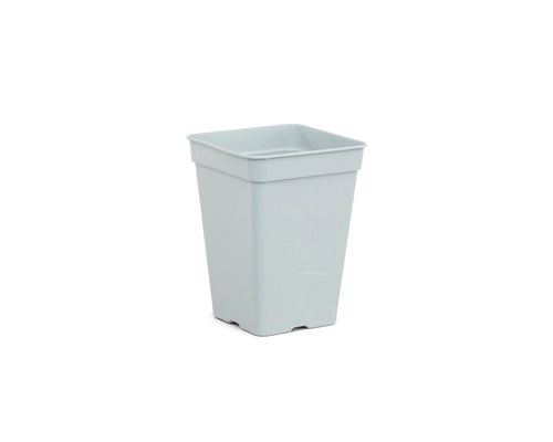 Maceta cuadrada blanca 15 x 15 x 20 cm 3 l (35 uds)