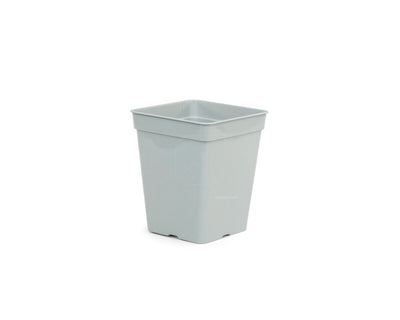 Maceta cuadrada blanca 15 x 15 x 20 cm 3 l (35 uds)