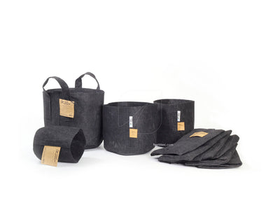 Root pouch 15 x 19 cm 3.8 l 1 gal sin asas