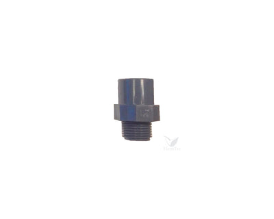 Terminal rosca macho pvc dn 20 flora