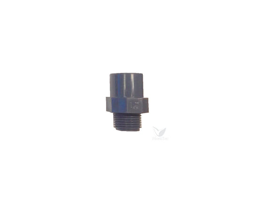 Terminal rosca macho pvc dn 20 flora