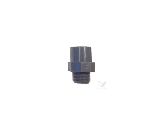 Terminal rosca macho pvc dn 20 flora