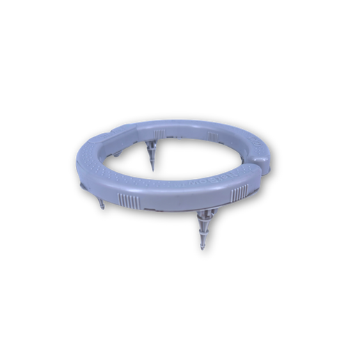 Netbow 12 cm / 5" 4 salidas gris
