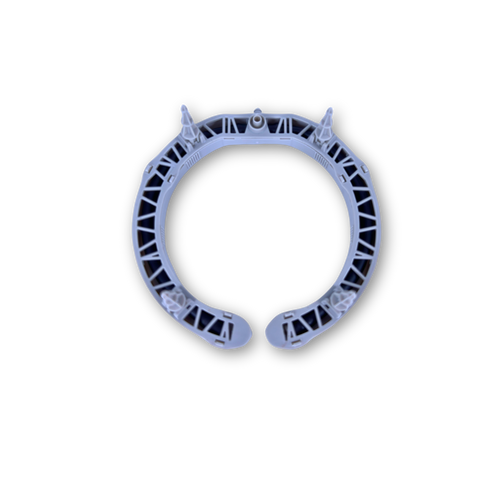 Netbow 12 cm / 5" 4 salidas gris