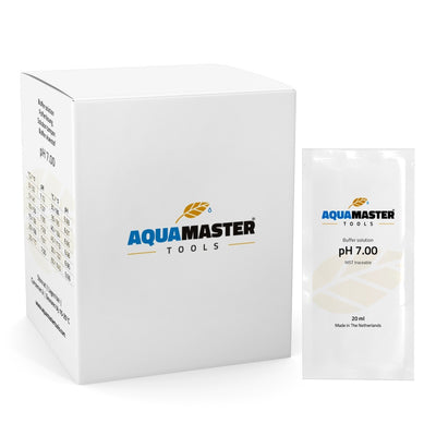 Solución de calibración ph 7,00 sobre 25x20 ml aqua master
