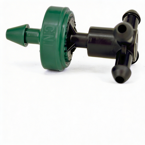 Gotero 8 l/h con distribuidor de cuatro salida