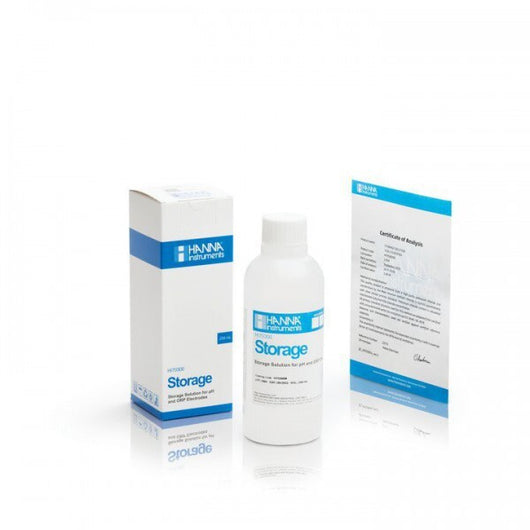 Solución almacenamiento electrodos 500 ml hi70300l hanna