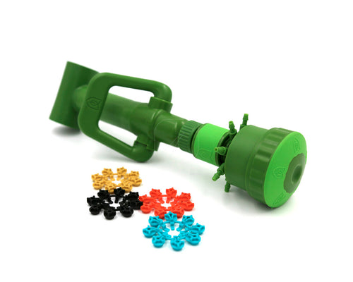 Quick disconnect pipe system multi flow 3/4" t floraflex