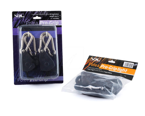 Poleas pro-grip heavy duty (2 uds) vdl