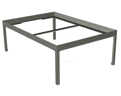 Soporte para bandeja negra 0.6 x 0.6 m