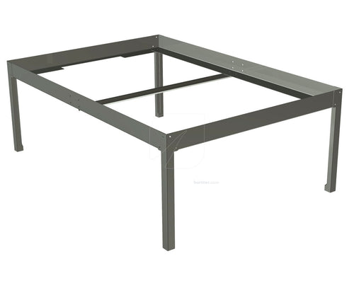 Soporte para bandeja negra 0.6 x 0.6 m