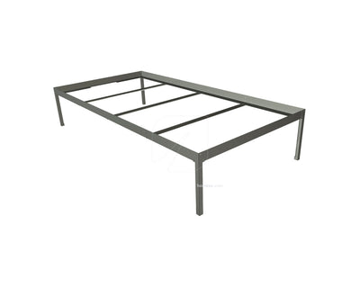 Soporte para bandeja negra 0.6 x 0.6 m