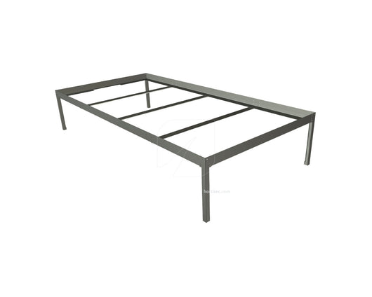 Soporte para bandeja negra 0.6 x 0.6 m