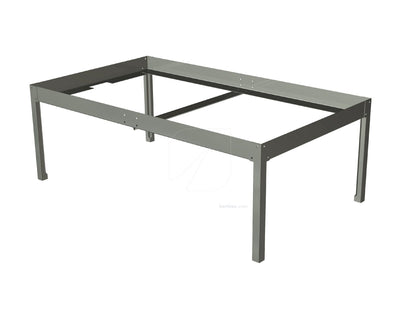 Soporte para bandeja negra 0.6 x 0.6 m