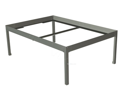 Soporte para bandeja negra 0.6 x 0.6 m