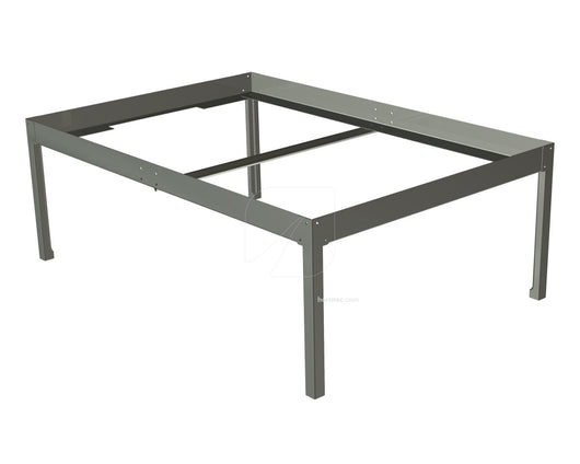 Soporte para bandeja negra 0.6 x 0.6 m