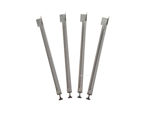Kit patas cortas para soportes 15 cm