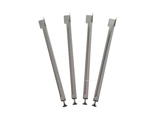Kit patas cortas para soportes 15 cm
