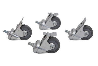 Kit ruedas soporte bandeja eu (4 uds)