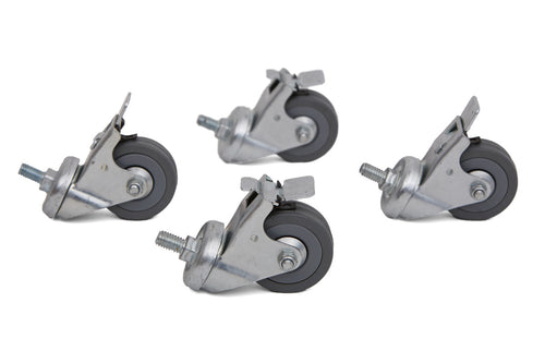 Kit ruedas soporte bandeja eu (4 uds)