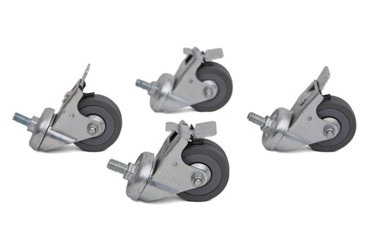 Kit ruedas soporte bandeja eu (4 uds)