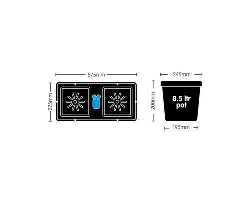 Easy2grow autopot con tanque 47 l