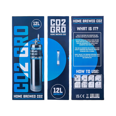 Co2 gro 12l diy co2 generation system (with solenoid)