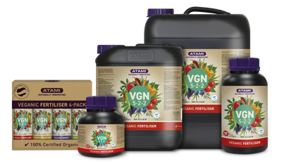 Fertilizante veganic 5-2-2 atami
