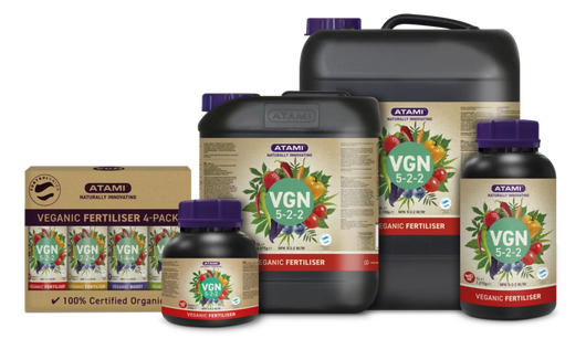 Fertilizante veganic 5-2-2 atami