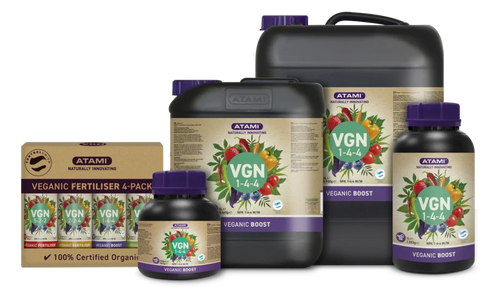 Fertilizante veganic 1-4-4 atami