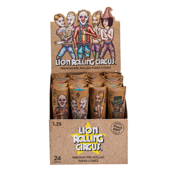 Conos pre-rolled 1 1/4 lion rolling