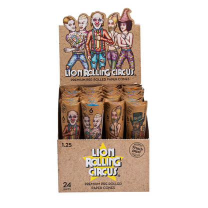 Conos pre-rolled 1 1/4 lion rolling