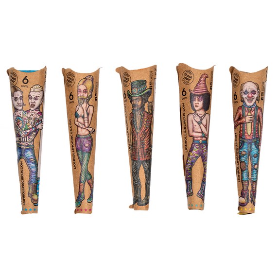 Conos pre-rolled 1 1/4 lion rolling