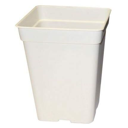 Maceta 20 x 20 x 27,5 blanca