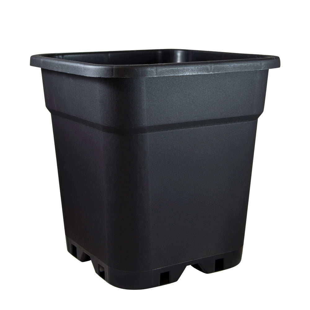 maceta 31 x 31 x 32 () negra reforzada