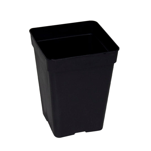 LeafLife - maceta 15 x 15 x 19,5 () negra