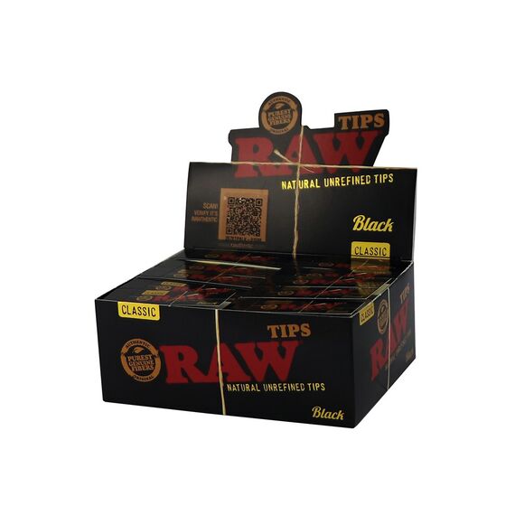 Raw black tips (50 unid)