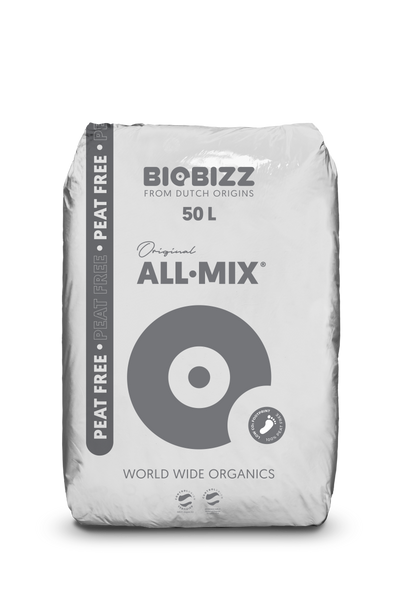 Sustrato all-mix peat free 50 l biobizz