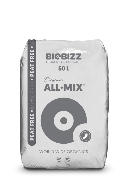 Sustrato all-mix peat free 50 l biobizz