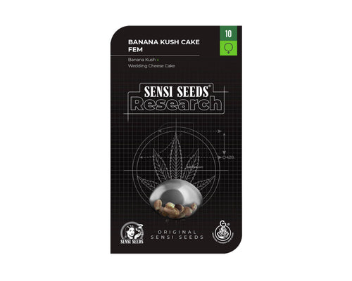 Banana kush cake 100% sensi seeds