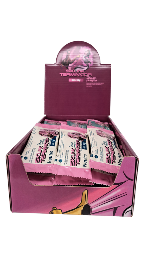 Expositor skunk terminator neutro/ eucalipto 33 g (24 uds)
